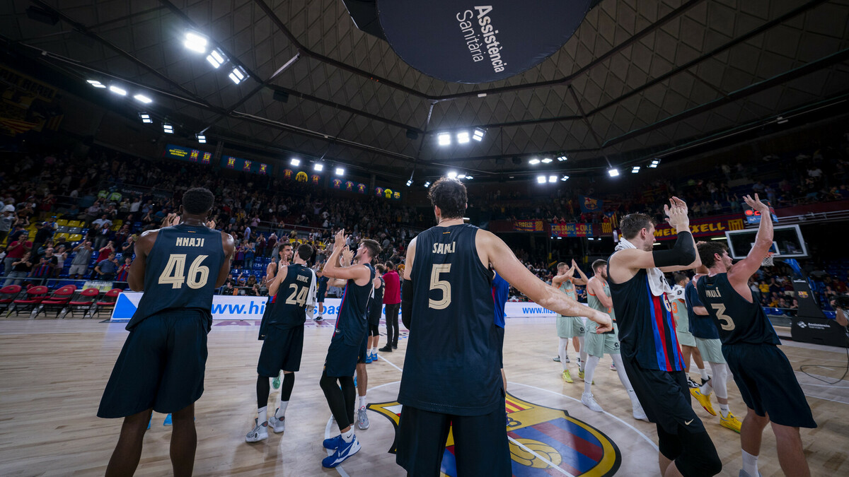 El Barça vuela tras el descanso para tumbar al Cazoo Baskonia
