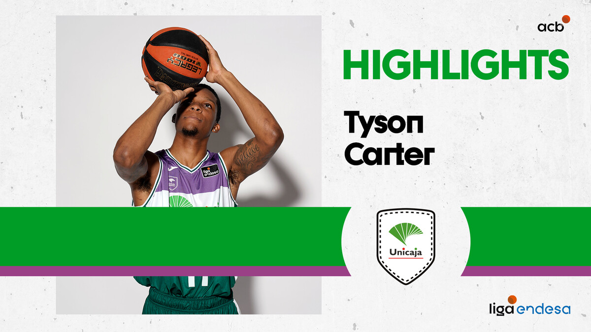 Tyson Carter se sale frente a Bàsquet Girona