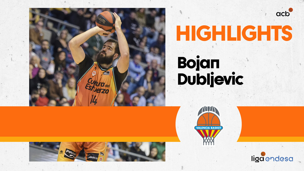Bojan Dubljevic incombustible en la victoria de Valencia Basket
