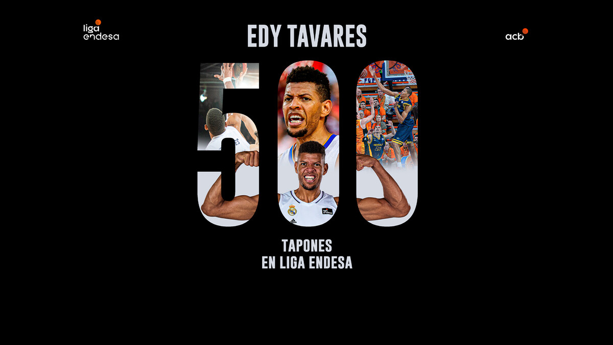 Edy Tavares, 500 tapones en Liga Endesa