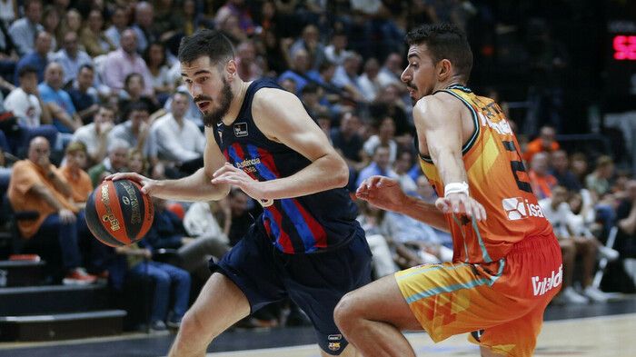 Un completo Barça minimiza al Valencia Basket y sigue líder (80-92)
