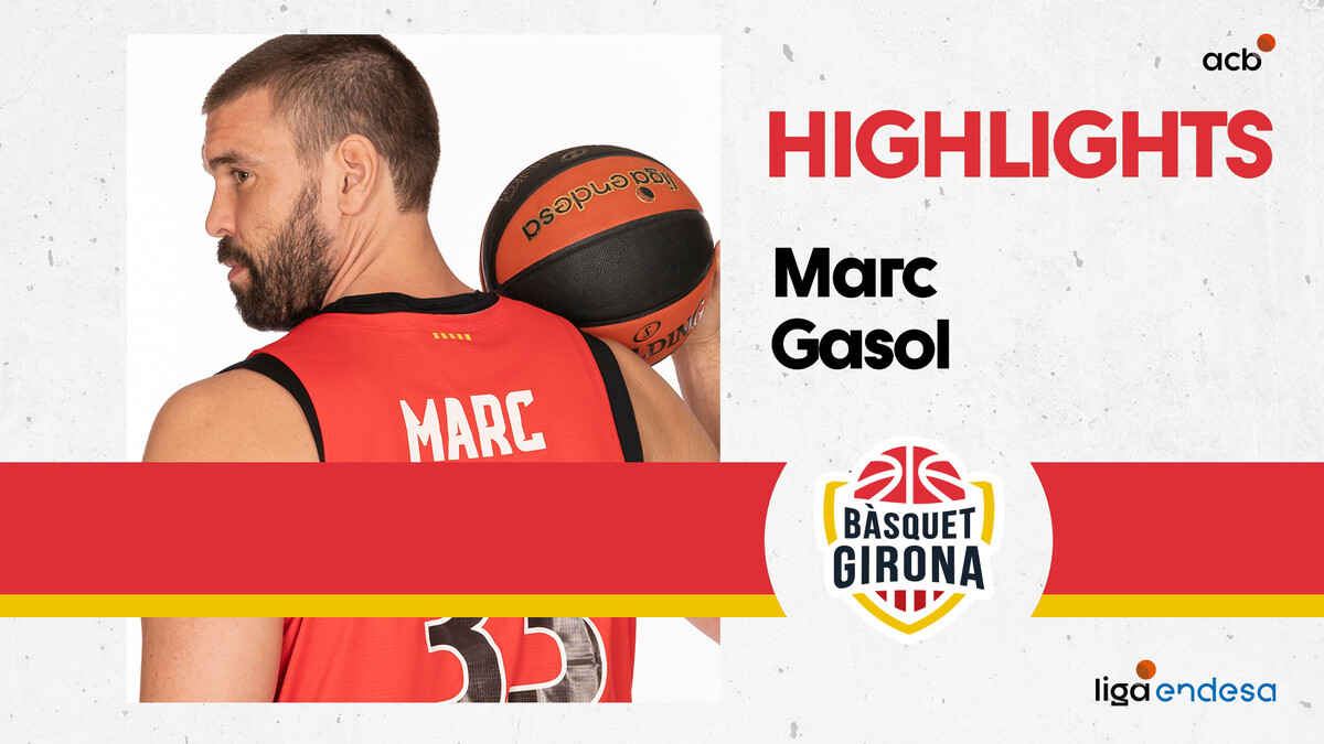 Marc Gasol lidera la victoria del Bàsquet Girona