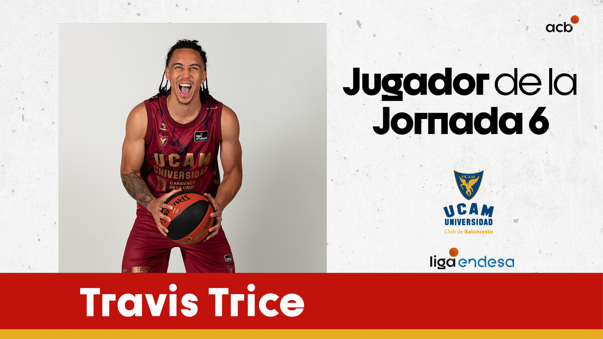 Travis Trice, Jugador de la Jornada 6