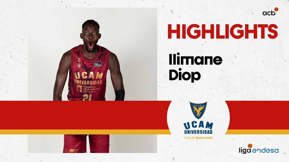 La garra de Ilimane Diop empuja al UCAM Murcia