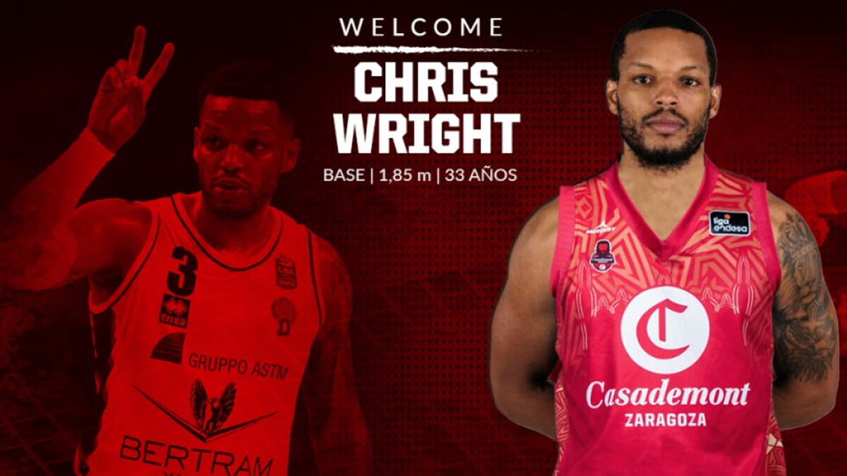 Chris Wright, experiencia para Casademont Zaragoza