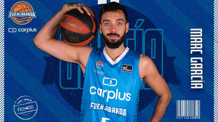 Marc Garcia renueva con el Carplus Fuenlabrada hasta 2024