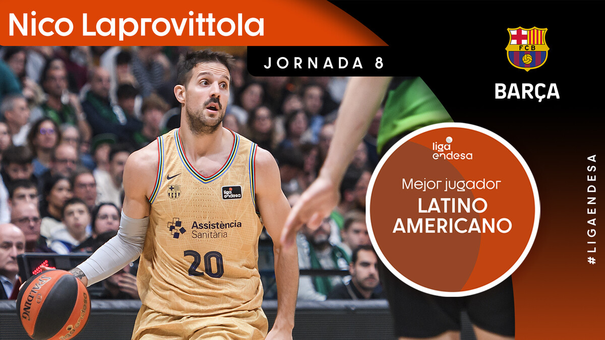 Nicolás Laprovittola, Mejor Jugador Latinoamericano de la Jornada 8