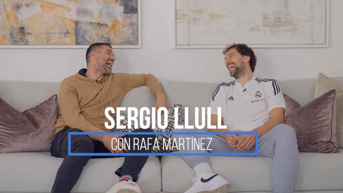 Sergio Llull le abre las puertas de su casa a Rafa Martínez