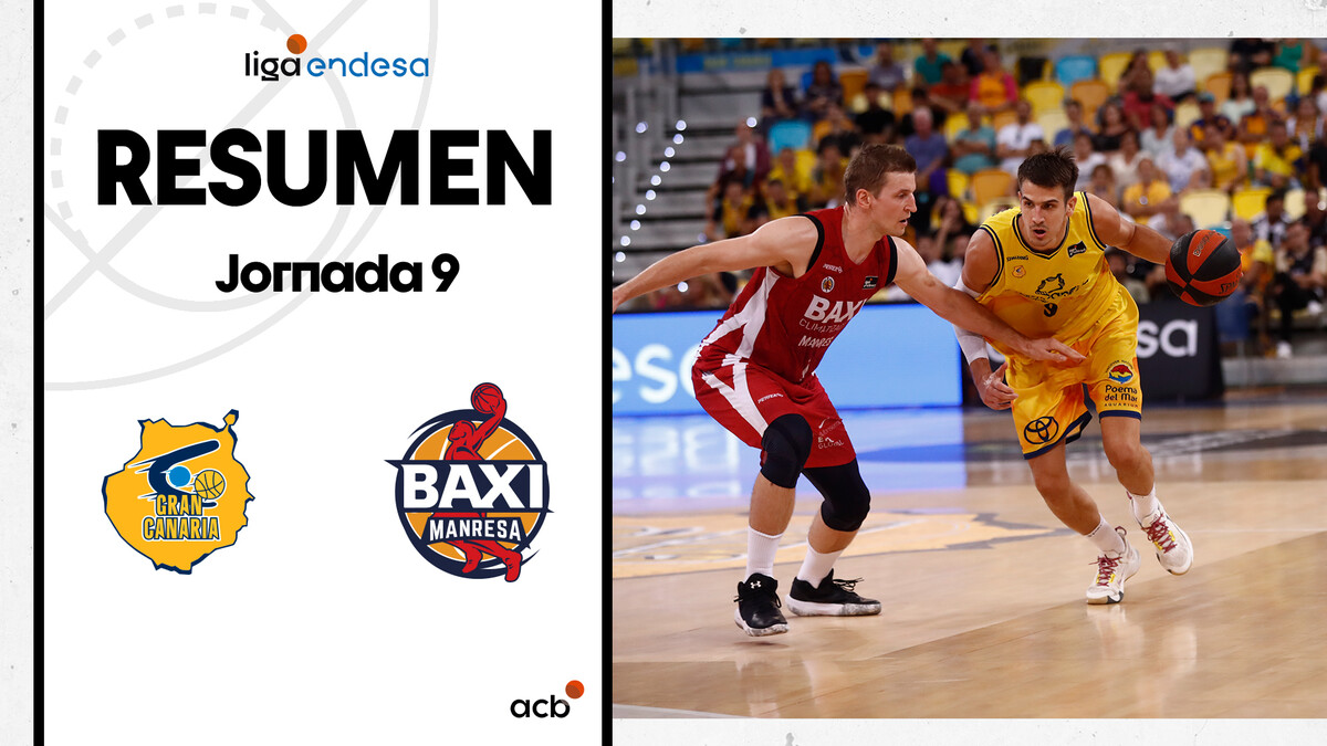 Resumen Gran Canaria 99 - BAXI Manresa 88 (J9)