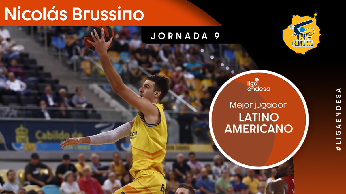 Nico Brussino, Mejor Jugador Latinoamericano de la Jornada 9