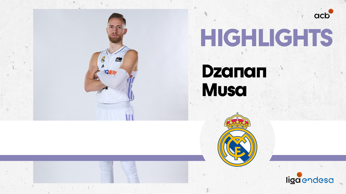 Dzanan Musa a golpe de triple