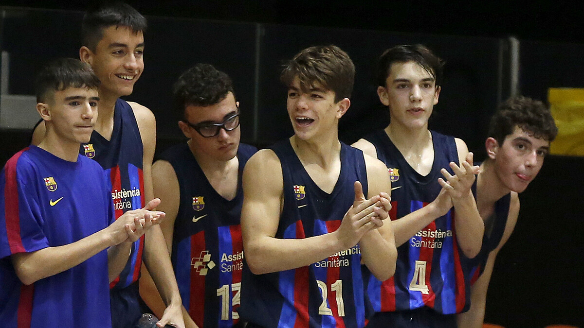 El Barça, tercer clasificado para la Minicopa Endesa Badalona 2023