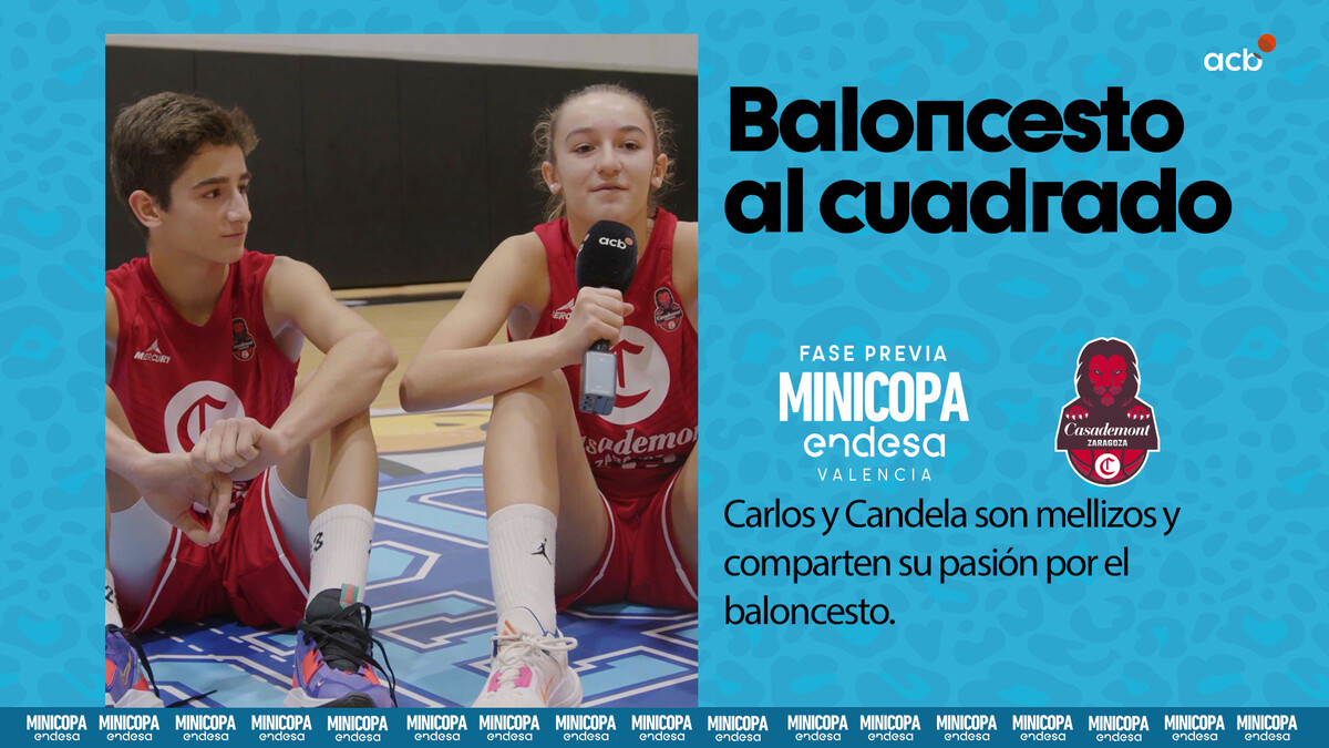 Baloncesto al cuadrado, dos mellizos en Casademont Zaragoza