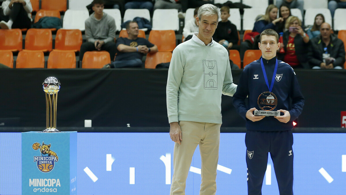 Rybar Matus, MVP de la Fase Previa de la Minicopa Endesa