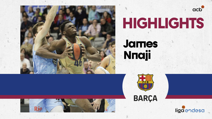 Tope anotador de James Nnaji en Liga Endesa