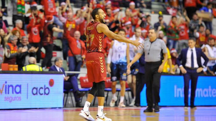 Sadiel Rojas, 4º máximo anotador del UCAM Murcia