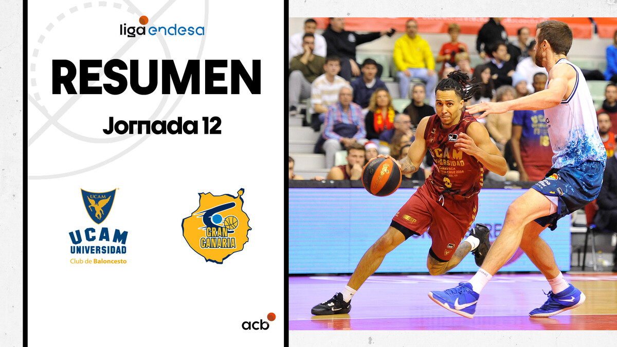 Resumen UCAM Murcia 99 - Gran Canaria 85 (J12)