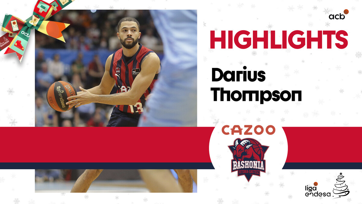 Darius Thompson, brújula baskonista