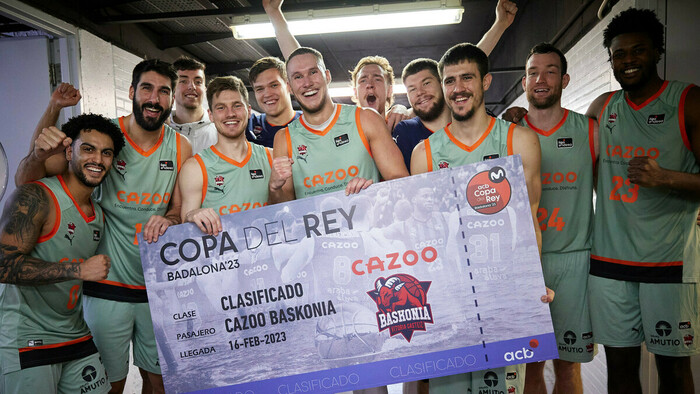 El Cazoo Baskonia, clasificado para la Copa del Rey