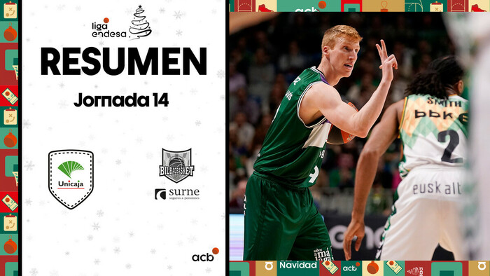 Resumen Unicaja 92 - Surne BB 79 (J14)