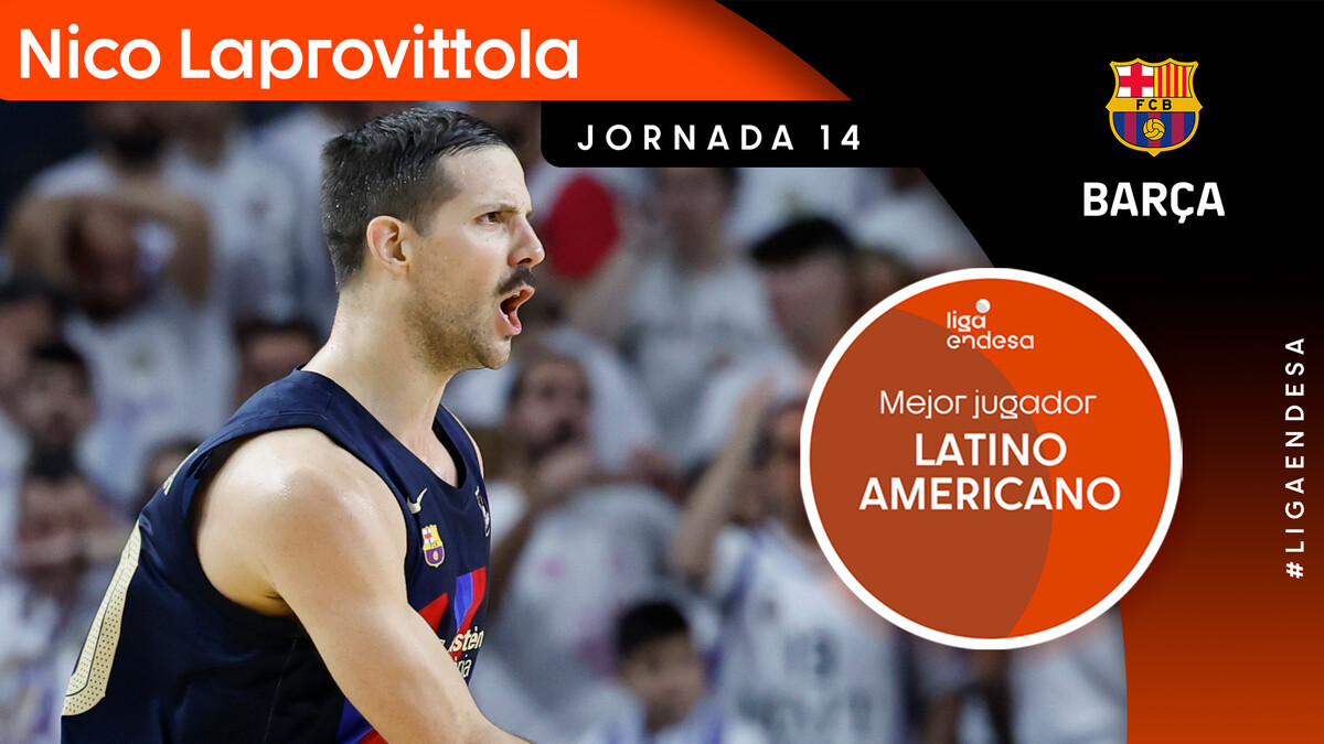 Laprovittola, Mejor Jugador Latinoamericano de la Jornada 14