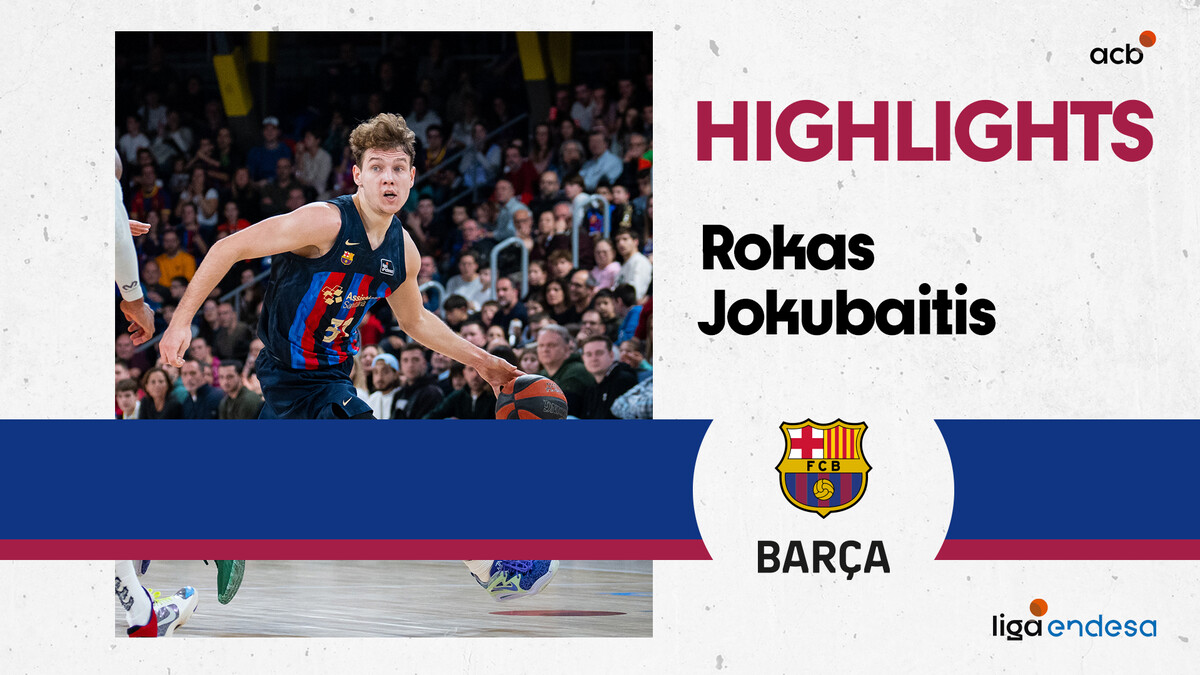 Rokas Jokubaitis y su primer doble-doble en competición