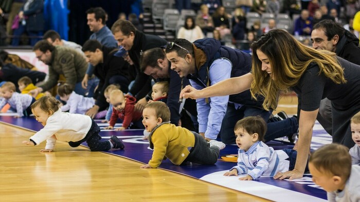 La Fundación CB Granada organiza su cuarta carrera de gateo de bebés