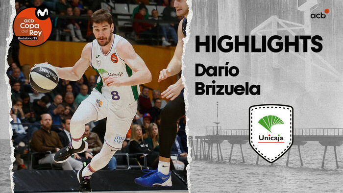 Darío Brizuela la lía para meter a Unicaja en semifinales