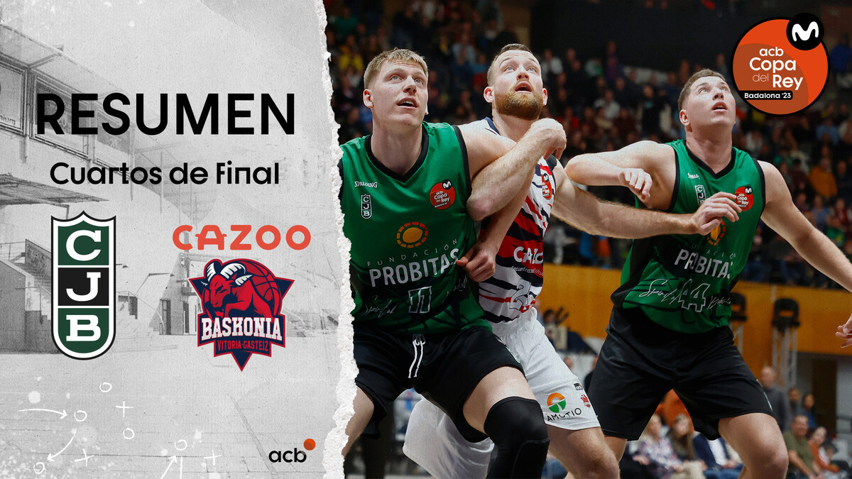 Resumen Joventut Badalona 94 - Cazoo Baskonia 81 (Cuartos)