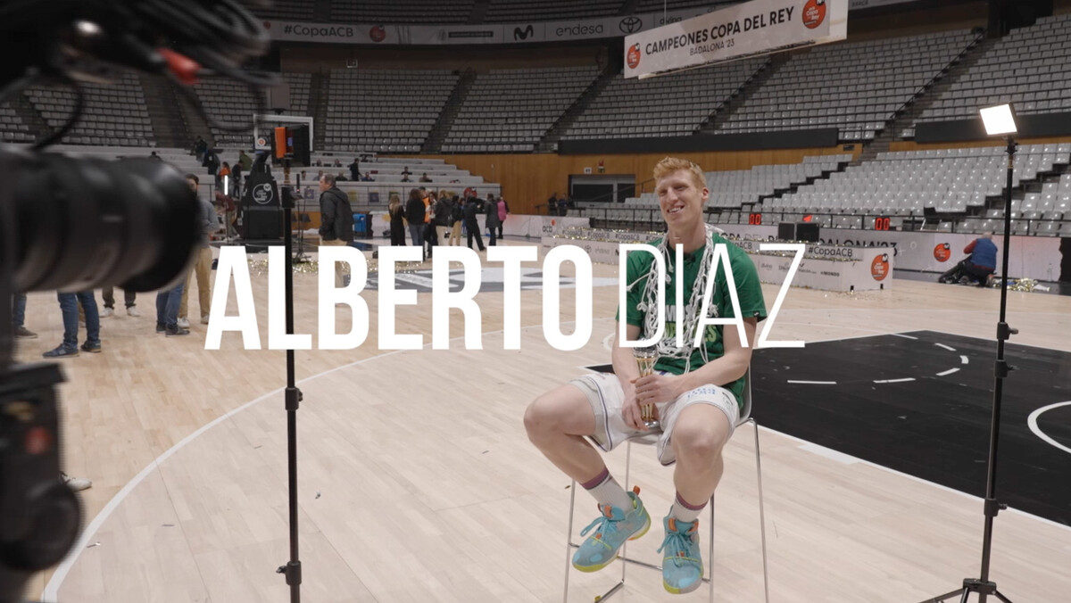 Alberto Díaz, entrevista al campeón de la Copa del Rey Badalona 2023