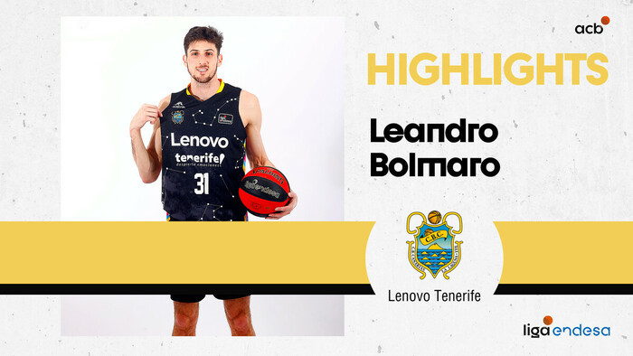 Así fue el debut de Leandro Bolmaro con Lenovo Tenerife