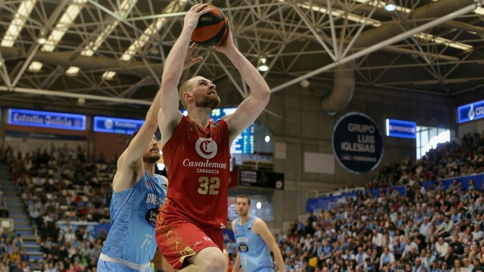 Tryggvi Hlinason, segundo máximo reboteador acb de Casademont Zaragoza