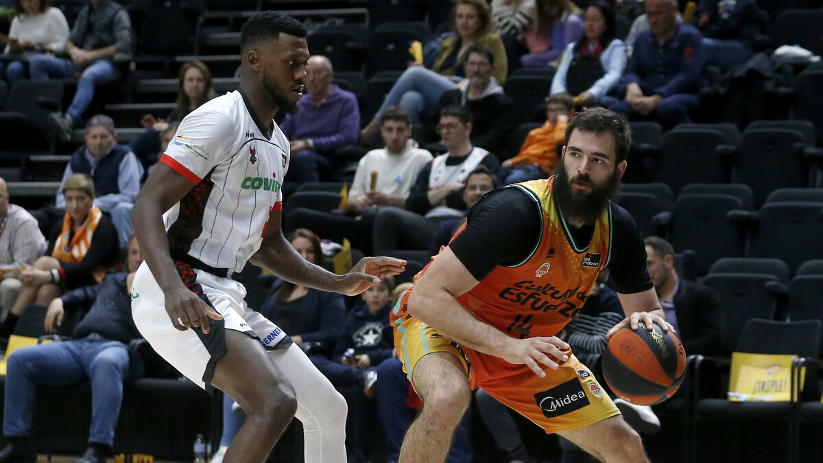 Valencia Basket domina para asentarse en zona de Playoff