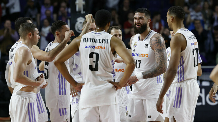 El Real Madrid celebra con triunfo el regreso de Randolph (108-75)