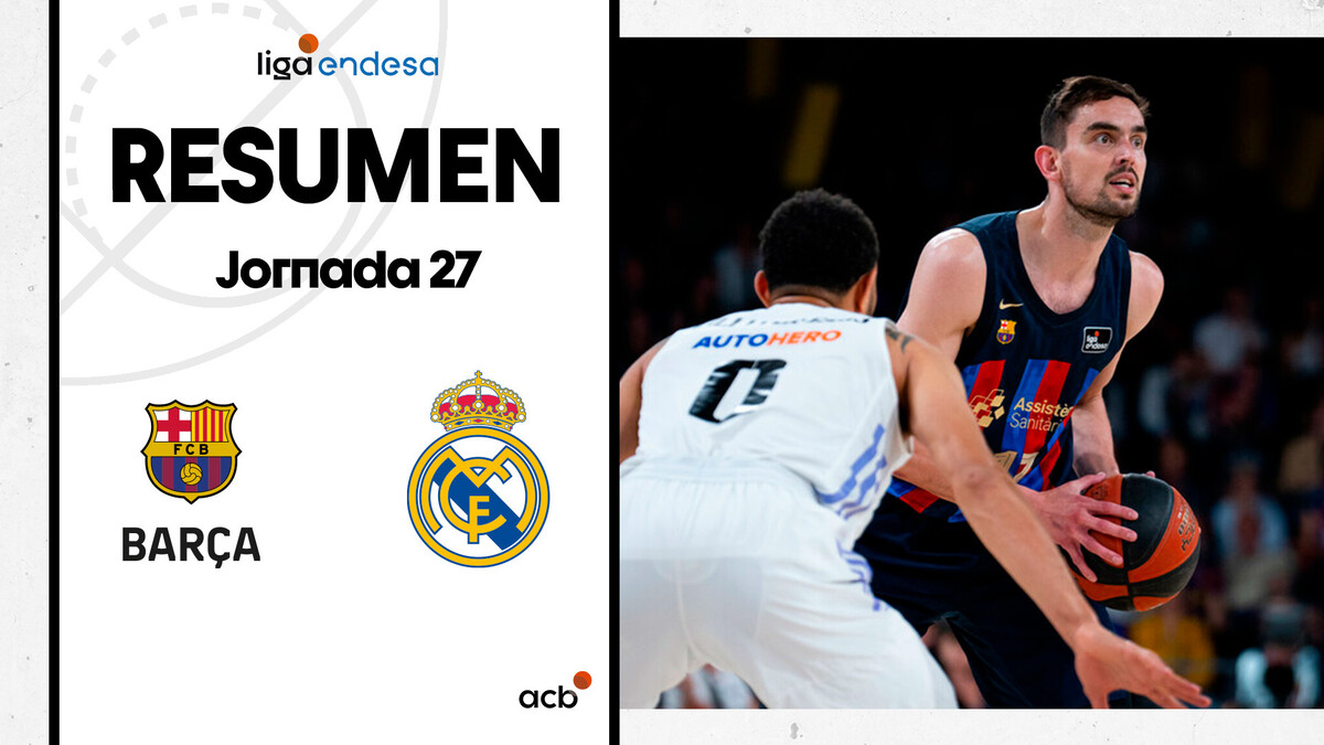 Resumen Barça 97 - Real Madrid 82 (J27)