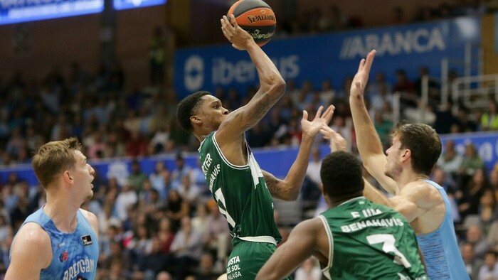 Unicaja aprovecha el apagón del Breogán en el último cuarto