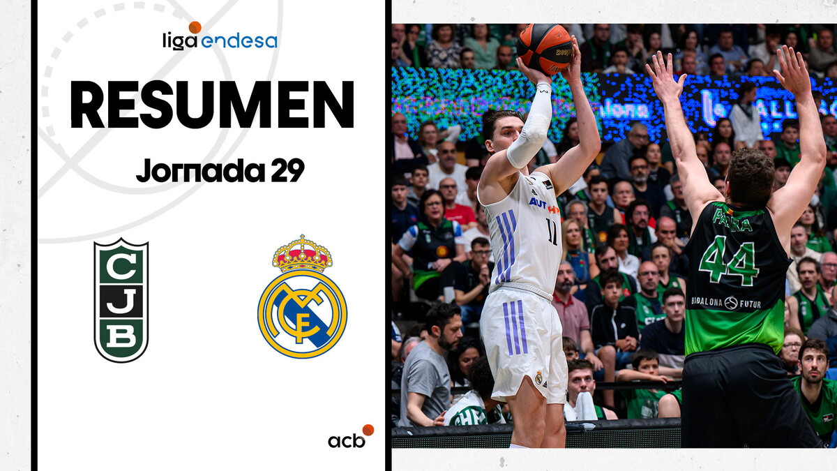 Resumen Joventut Badalona 76 - Real Madrid 86 (J29)