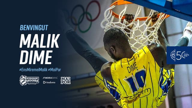 Energía a MoraBanc: ¡Malik Dime!