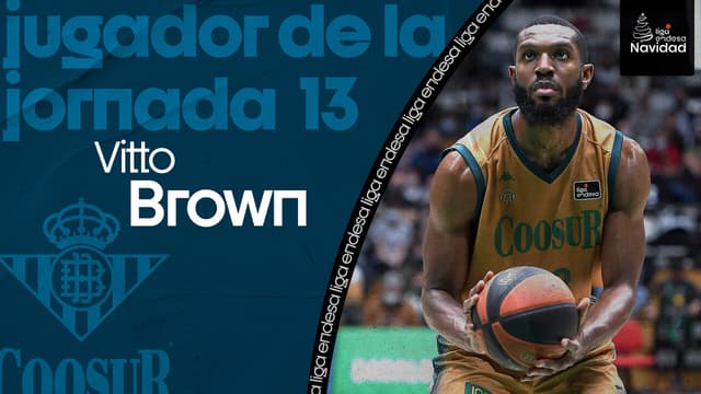 Vitto Brown, Jugador de la Jornada 