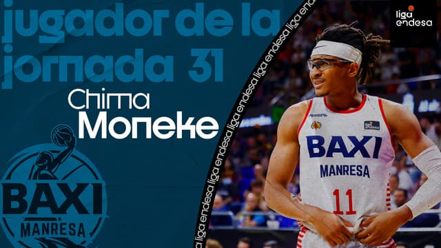 Moneke, Jugador de la Jornada 31