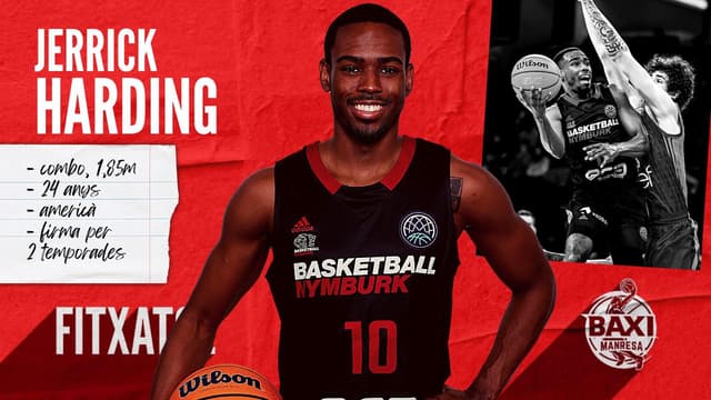 Harding ficha por BAXI Manresa