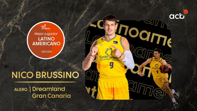 Brussino, Mejor Latino 2022-23