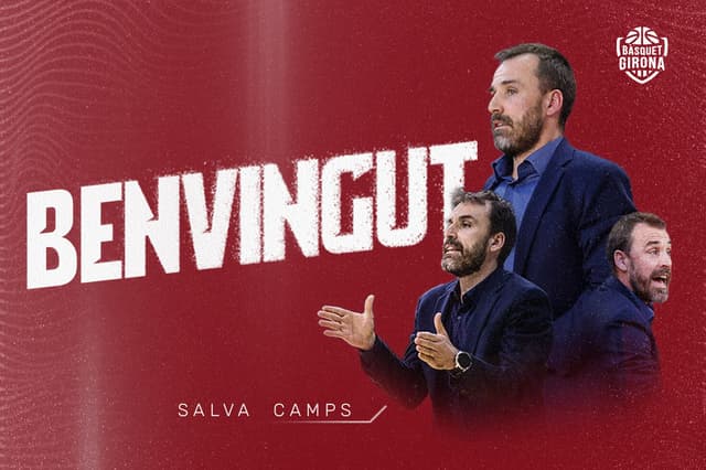 Salva Camps, técnico del B. Girona