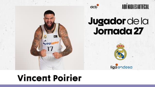 Poirier, Jugador de la Jornada 27