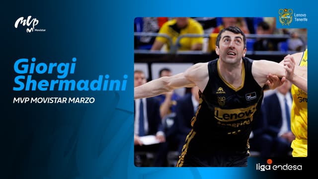 Shermadini, MVP Movistar marzo