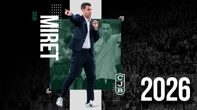 Dani Miret, técnico de la Penya