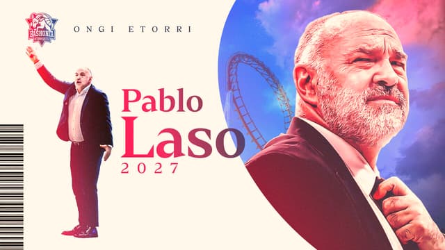 Laso firma por Baskonia hasta 2027