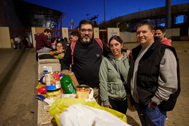 Coviran Granada, recogida solidaria