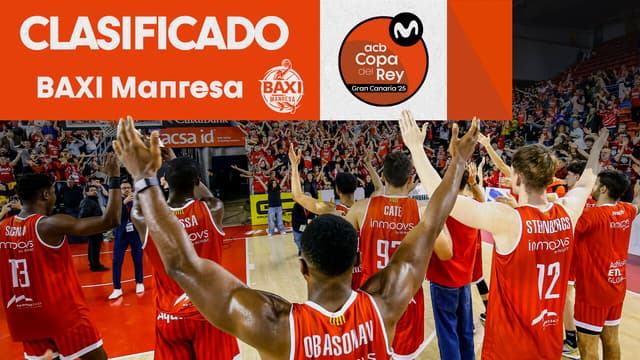 BAXI Manresa jugará la Copa 2025