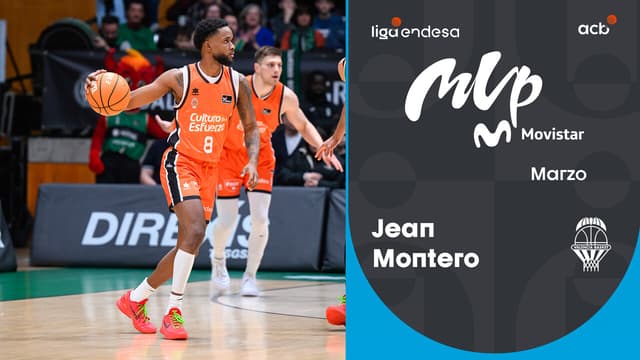 Jean Montero, MVP Movistar marzo
